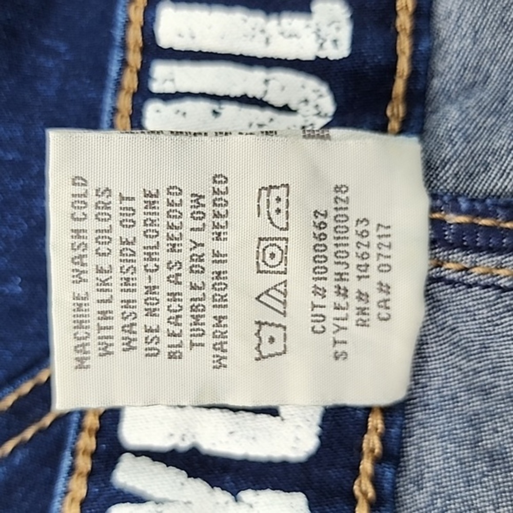 HIDRAULIC Women's blue Stretch skinny jean size 7/8 - Picture 12 of 12